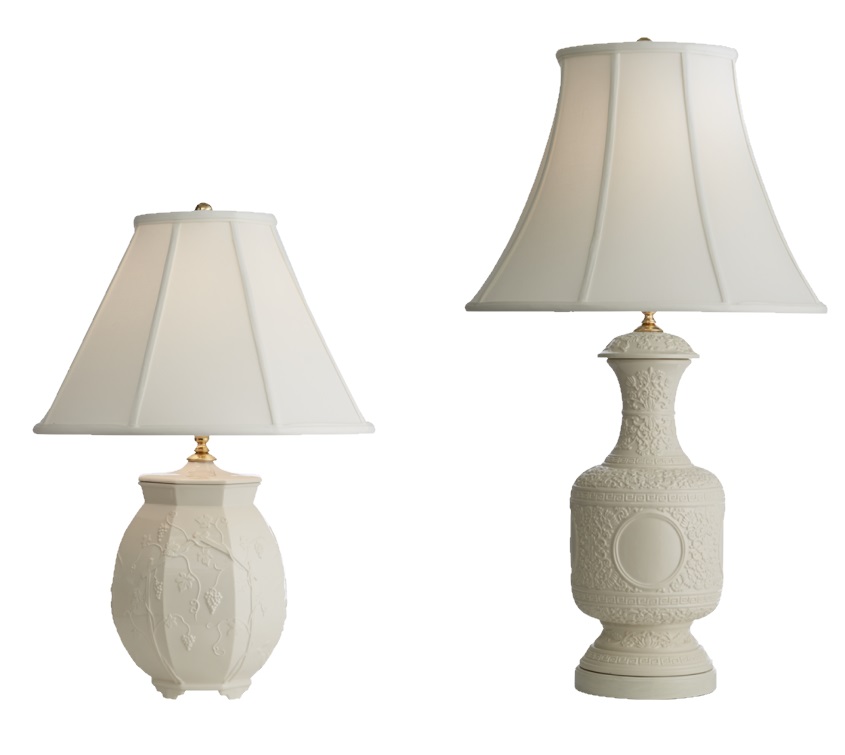 Motta Creamware lamps