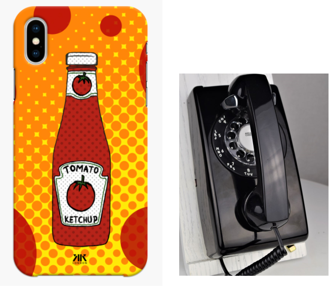 ketchup cel phone